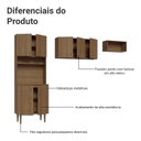 Ver imagem 6 de Armário de Cozinha Compacta 235cm Rustic Gourmet Madesa Xb03