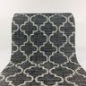 Passadeira Antiderrapante Rolo 43cm x 3M Arabe Preto Kapazi - 5