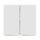 Ver imagem 5 de Armário Aéreo 70 Cm 2 Portas Branco/branco Veludo Lux Madesa Branco
