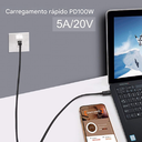 Ver imagem 5 de Cabo Thunderbolt 3 Ativo 100w 40 Gbps Usb-c 80 Centimetros