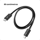 Ver imagem 4 de Cabo Thunderbolt 3 Ativo 100w 40 Gbps Usb-c 80 Centimetros