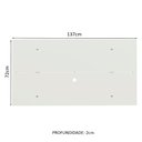Ver imagem 3 de Painel para TV até 55 Polegadas Madesa Branco Cor:Branco