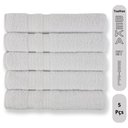 Ver imagem 1 de Kit Hotel 5 Toalhas Super Grossa e Felpuda 80x150cm Branco Beka