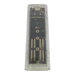 Gaveta Externa Usb 3.1 para Ssd M.2 Ngff/nvme Fy-879 Transparente - 2