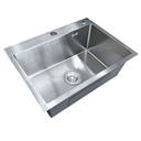Ver imagem 3 de Kit Cuba Pia Aço Inox Quadrada Cozinha e Torneira Flexível Extensível