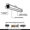 Ver imagem 2 de Kit 16 Pés de Metal 30 CM Hairpin Legs Mesa de Canto Rack e Puffs Preto