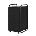 Ver imagem 1 de Gaveteiro Criare 3 Gavetas Preto - Art Panta