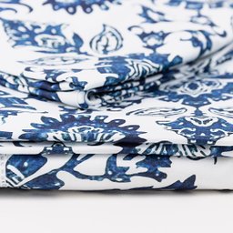 Capa de Duvet Algarve - Casal Blue Gardenia - 2