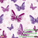 Ver imagem 4 de Papel de Parede Infantil Borboletas Rosa Autocolante Moderno 3mx58cm