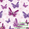 Papel de Parede Infantil Borboletas Rosa Autocolante Moderno 3mx58cm - 4