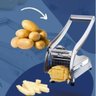 CORTADOR DE BATATA FRITA PALITO LEGUMES EM INOX FATIADOR DE MESA INDUSTRIAL - 2