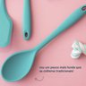 COLHER DE SILICONE DUPLO - OIKOS - 4