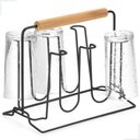 Ver imagem 1 de Porta Copos Suporte Copos P/ 6 Copos Cozinha Mesa Escorredor Arthi