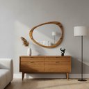 Ver imagem 1 de Espelho Decorativo 84x64cm Orgânico Gringa Yescasa