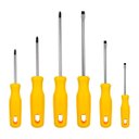 Ver imagem 1 de Conjunto Chaves Fenda e Phillips Ponta Magnetizada 6 Peças