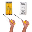 Ver imagem 5 de Conjunto Chaves Fenda e Phillips Ponta Magnetizada 6 Peças