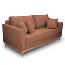 Ver imagem 5 de Sofá 2 Lugares Pé de Madeira Moderno Minimalista Confortável Ulisses