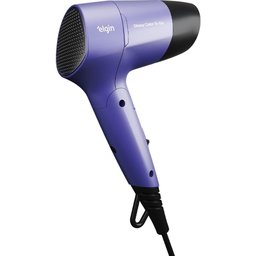 Secador de Cabelo Portátil 1200w Bivolt Dobrável Scet0 Lilás Elgin - 3