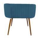 Ver imagem 1 de Mini Berço Moises Suede Azul Tiffany - D'classe Decor