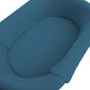 Ver imagem 4 de Mini Berço Moises Suede Azul Tiffany - D'classe Decor