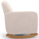 Ver imagem 6 de Poltrona de Amamentação com Balanço Orgânica Saori W01 Suede Bege - Lyam Decor