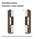 Ver imagem 4 de Paneleiro 40 Cm 2 Portas e 2 Nichos Rustic/branco Vik Madesa