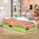 Ver imagem 1 de Mini Cama Fun Trenzinho Infantil com Colchão