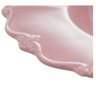 Prato Porcelana p/ Massa Fancy Rosa 23cm Wolff - 2
