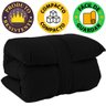 Futon Dobrável de Espuma Solteiro Preto Bf Colchões - 2