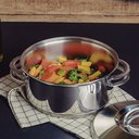 Ver imagem 4 de Jogo de Panelas 11 Peças Inox Fundo Triplo Solar Tramontina