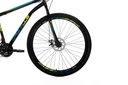 Ver imagem 4 de Bicicleta Cazelle Roma A.29 Tam 18 Aco Carbono F.disco 21v -quadro Preto C/ Adesivo Preto/adesivo Az