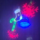 Ver imagem 3 de Lampada Projetor Natal Natalino E27 LED Decoraçao Papai Noel Arvore de Natal Projeçao Fachada Casa J