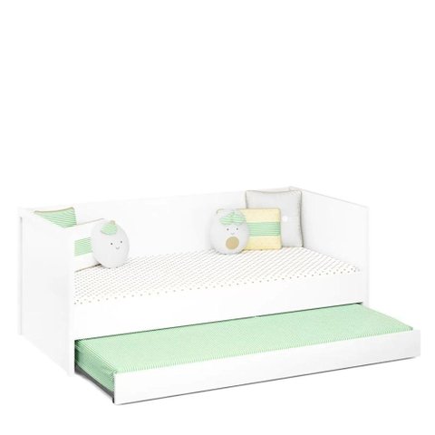 Cama Babá Infantil Moderna Coleção Wood Divicar