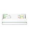 Cama Babá Infantil Moderna Coleção Wood Divicar - 3