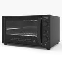 Ver imagem 1 de Forno Elétrico de Bancada Fogatti Top 50 Black 50L Preto 220V
