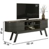 Rack Bancada 183 cm TV 75 Pol 5111 Jade Oliva MDT - 5