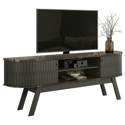 Rack Bancada 183 cm TV 75 Pol 5111 Jade Oliva MDT - 2