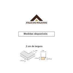 MOLDURA 40x50 ONCINHA ARTE FOTO POSTER COM PETG - 4