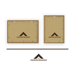 MOLDURA 40x50 ONCINHA ARTE FOTO POSTER COM PETG - 3