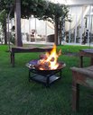 Ver imagem 5 de Lareira P/ Jardim Externa 57 Cm Portátil Fogueira Aquecedor