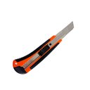 Ver imagem 3 de Kit 6 Pçs Estilete Metálico Emborrachado Largo Lâmina 18mm Empacotamento Multiuso