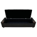 Ver imagem 5 de Kit Cabeceira e Calçadeira Baú King Everest P02 195 cm para cama Box Suede - Doce Sonho Móveis KIT C