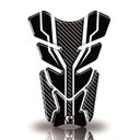 Ver imagem 1 de Protetor de Tanque Adesivo Moto Cg Twister Factor Fazer Gsx-s Cobra Motoparts Preto Prata