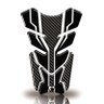 Protetor de Tanque Adesivo Moto Cg Twister Factor Fazer Gsx-s Cobra Motoparts Preto Prata - 1