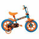 Ver imagem 2 de Bicicleta Infantil Aro 12 Azul com Rodinhas Tk3 Track