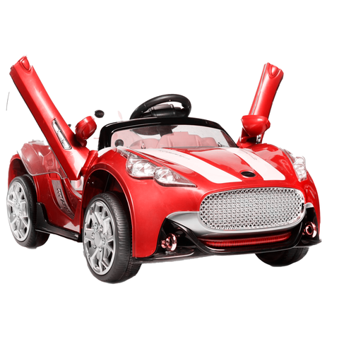 Mini Super Sports Car Vermelho Carro Elétrico Infantil a Bateria para Crianças Motorizado Menino Men