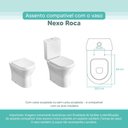 Ver imagem 3 de Tampa Vaso Sanitário Madeira Laqueada Nexo Branco para Bacia Roca