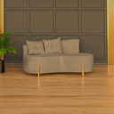 Ver imagem 4 de Sofá Orgânico 02 Lugares para Sala Ds Home