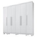 Ver imagem 1 de Guarda Roupa Casal 6 Portas Atlanta Benetil Branco