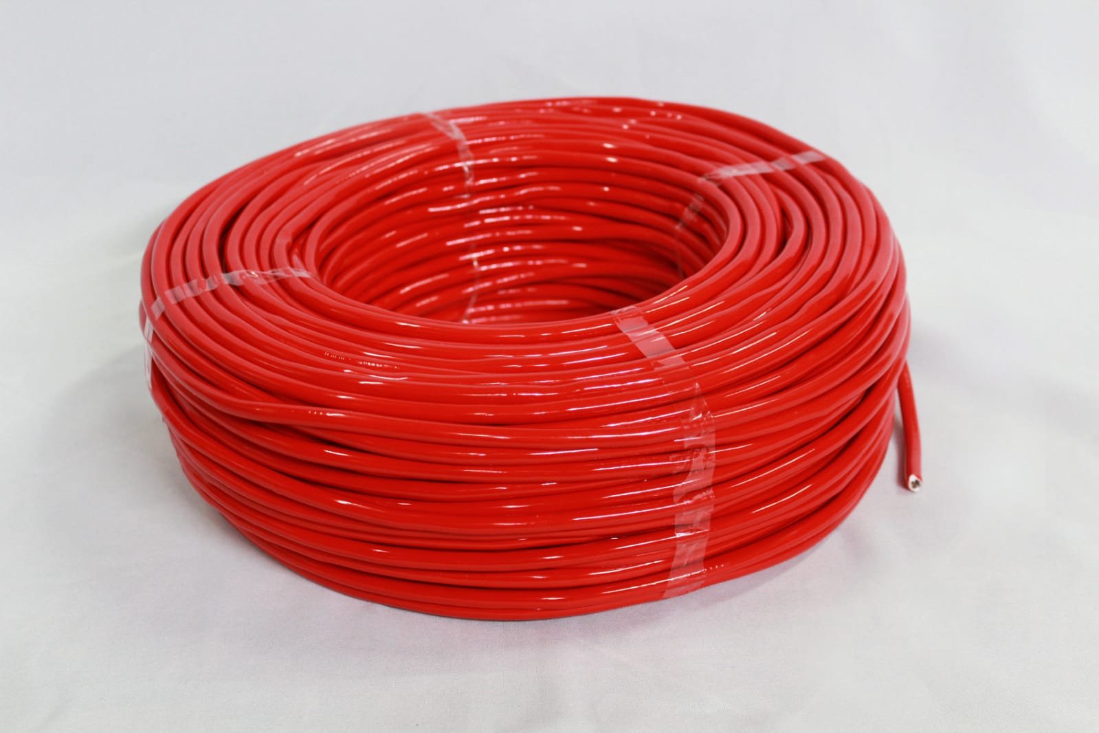 Fio Cabo Flexível 4 Mm 50 Metros Vermelho